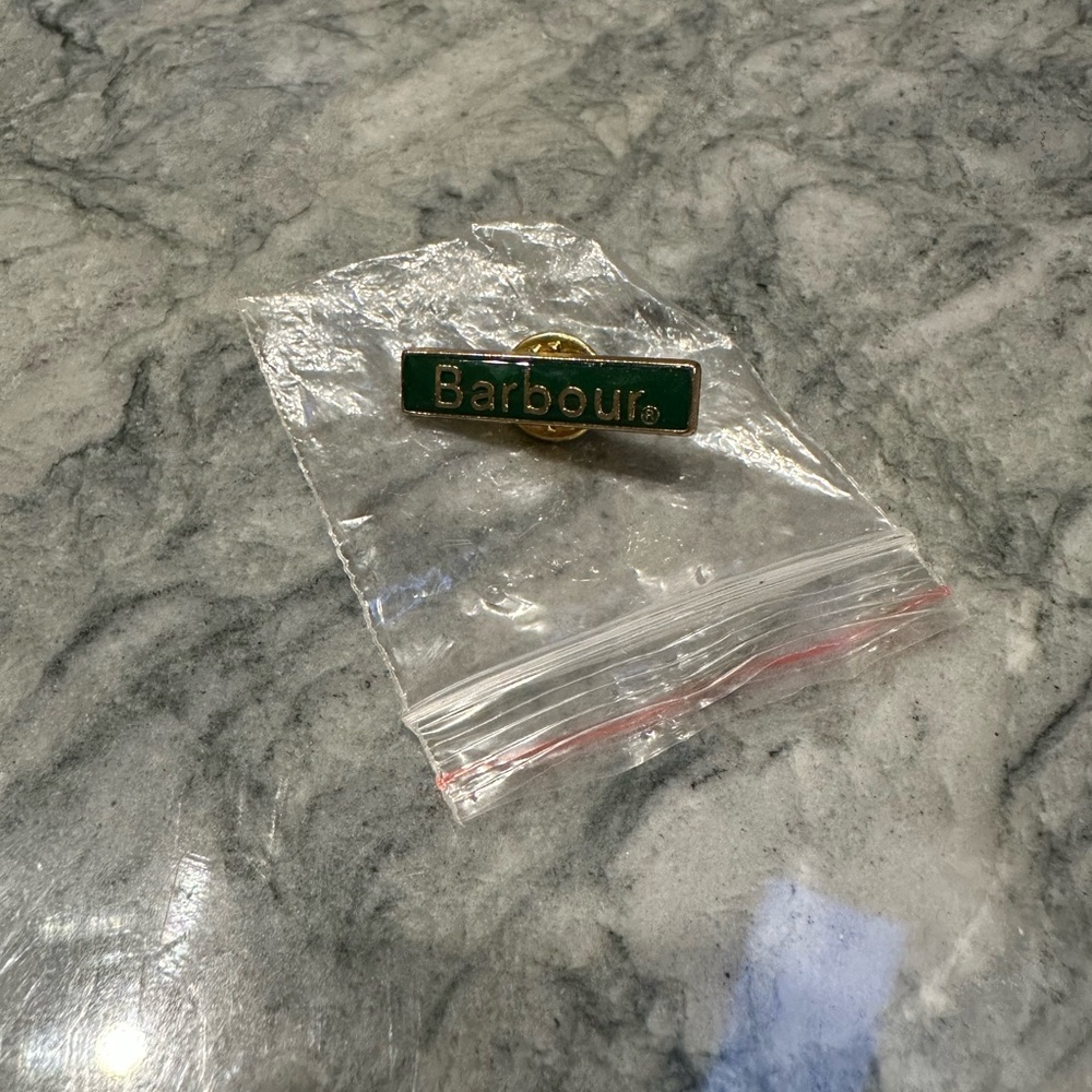 Barbour Logo Pin